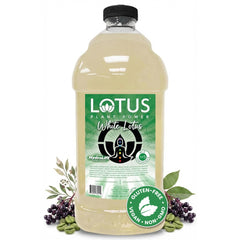 Lotus Plant Power front bottle showing packaging and clear concentrate benefit