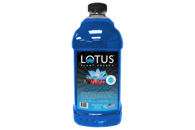 Lotus Plant Power front packaging showing bottle and label, highlights versatile mixing