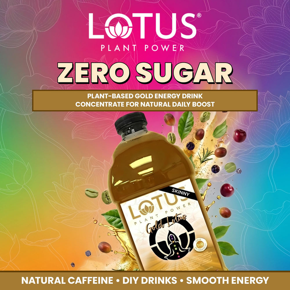 LOTUS PLANT POWER label close-up highlighting PP7 ingredients and plant-based formula