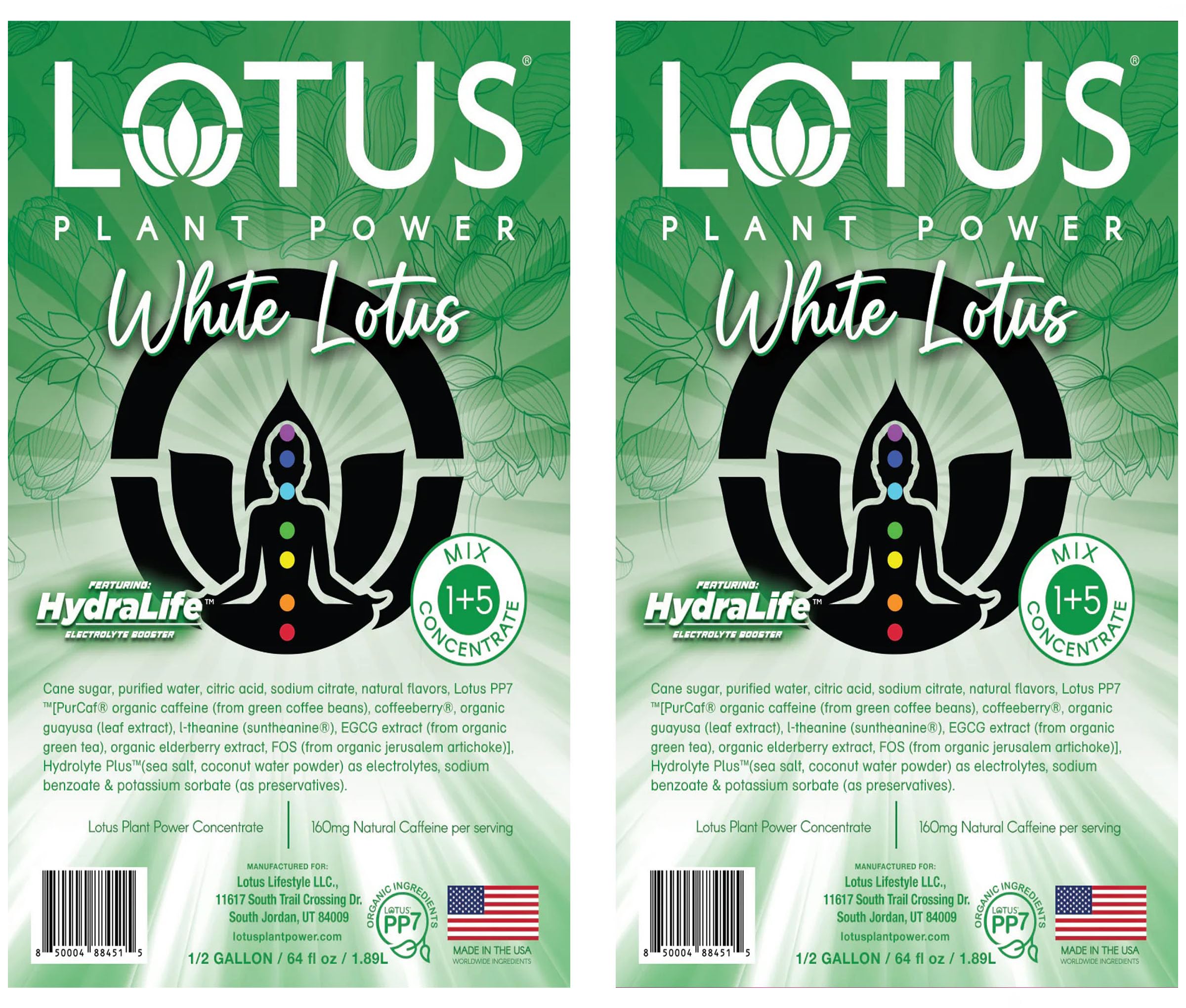 Lotus Plant Power concentrate pouring texture demonstrates easy mixing and control