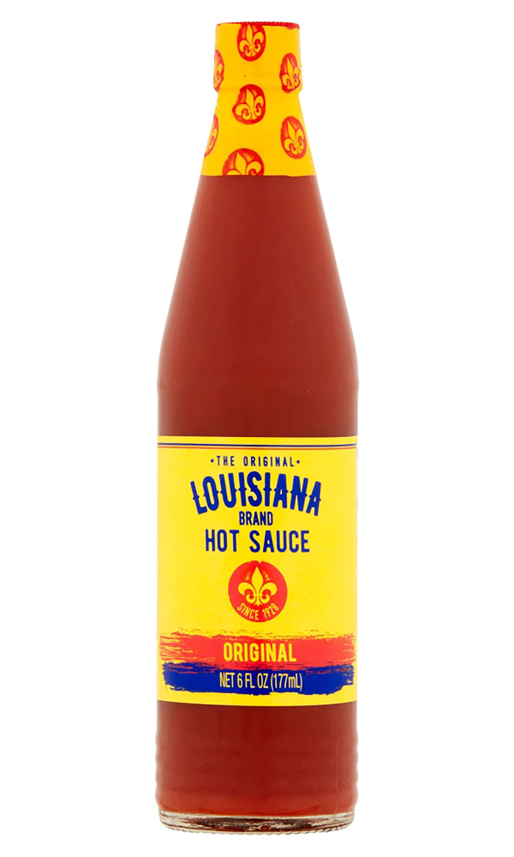 Louisiana brand close-up of sauce texture highlighting smooth pourability and consistent quality