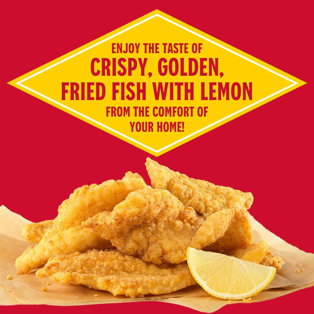 Bag label detail displaying New Orleans Style Lemon for flavor clarity benefit