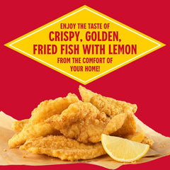 Bag label detail displaying New Orleans Style Lemon for flavor clarity benefit