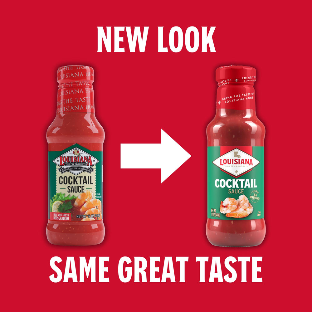 Louisiana Fish Fry sauce dipped with fried calamari offering a zesty pairing