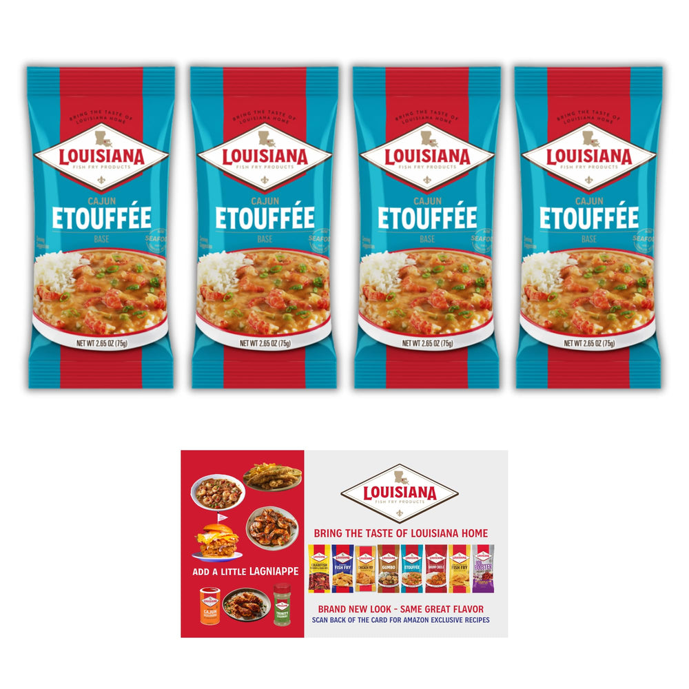 Louisiana Fish Fry front packaging showing 2.65 oz packet and brand clarity