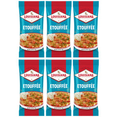 Louisiana Fish Fry etouffee package front showing brand and ready-mix convenience