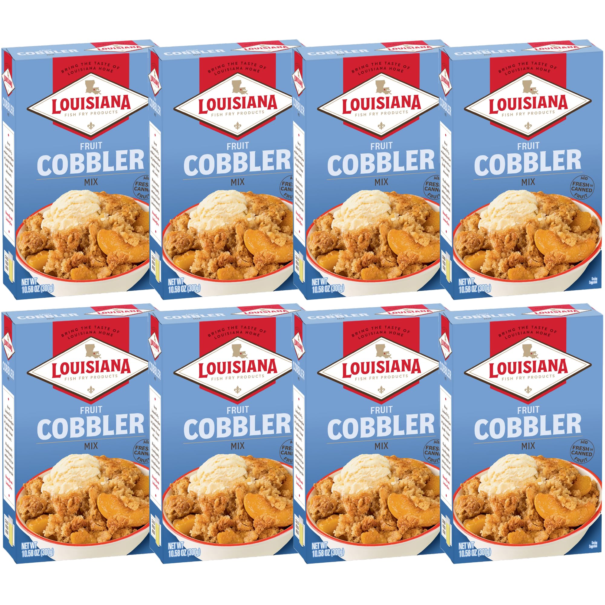 Louisiana Fish Fry front packaging showing brand and product benefits