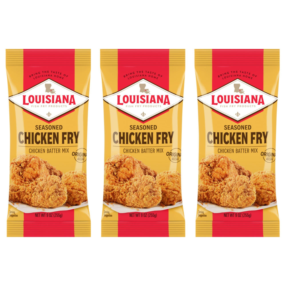 Louisiana Fish Fry front packaging showing brand and ready-to-use batter