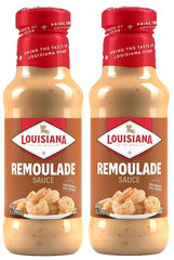 Louisiana Fish Fry bottle front view showing product and brand benefits