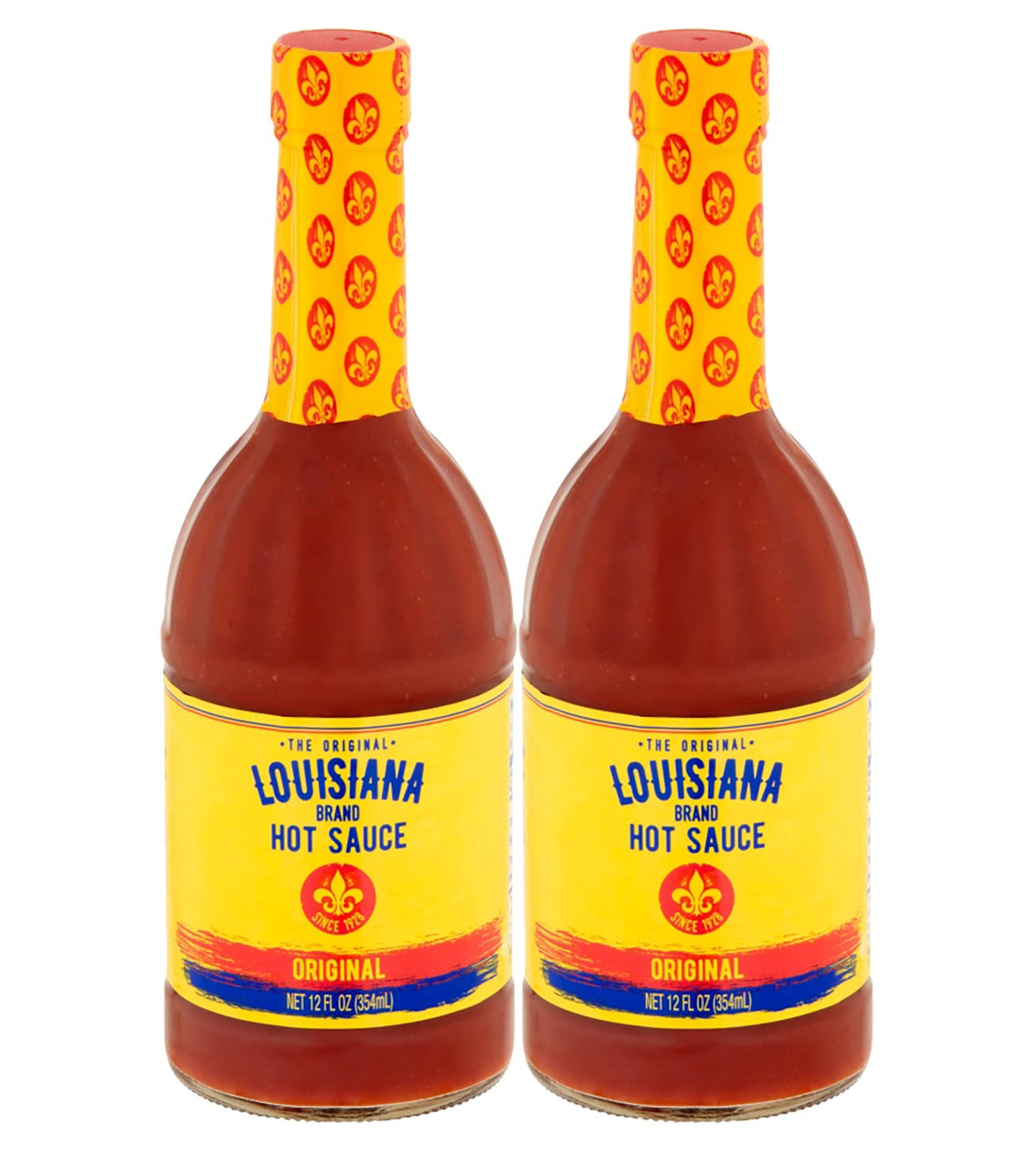 Louisiana original hot sauce front bottle showing classic packaging and reliable flavor