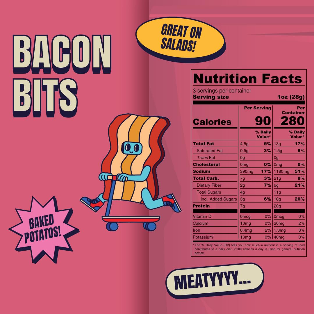 Louisville Vegan Jerky close texture showing crunchy crumbles benefit: bacon-like mouthfeel