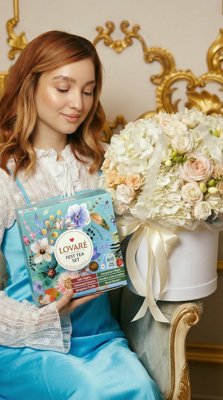 LOVARE cozy tea-time table setup gifting a warm, social experience