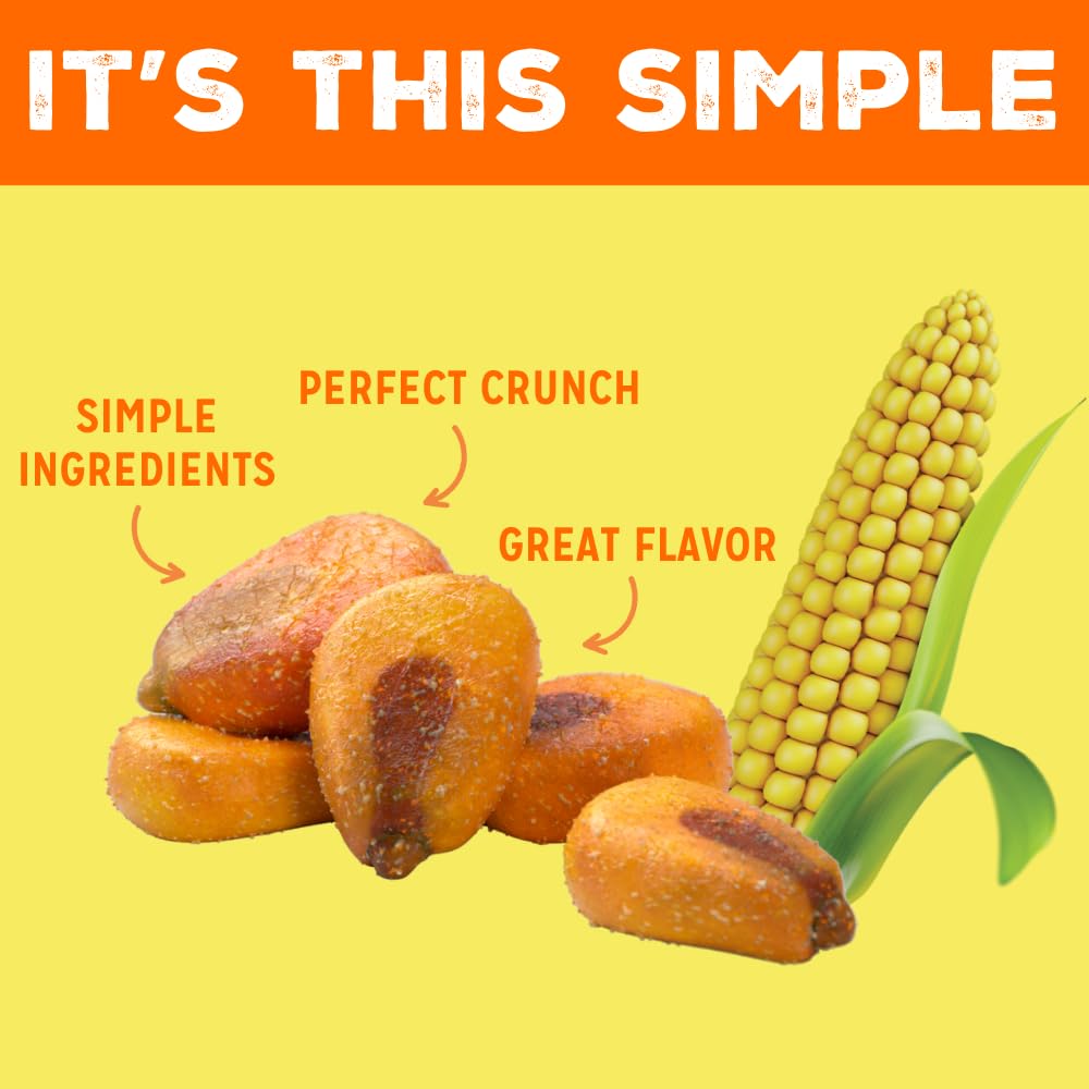 Love Corn tucked in a lunchbox beside sandwich demonstrating convenient portioning