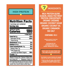 Lovebird close-up of crunchy cereal clusters highlighting texture and protein