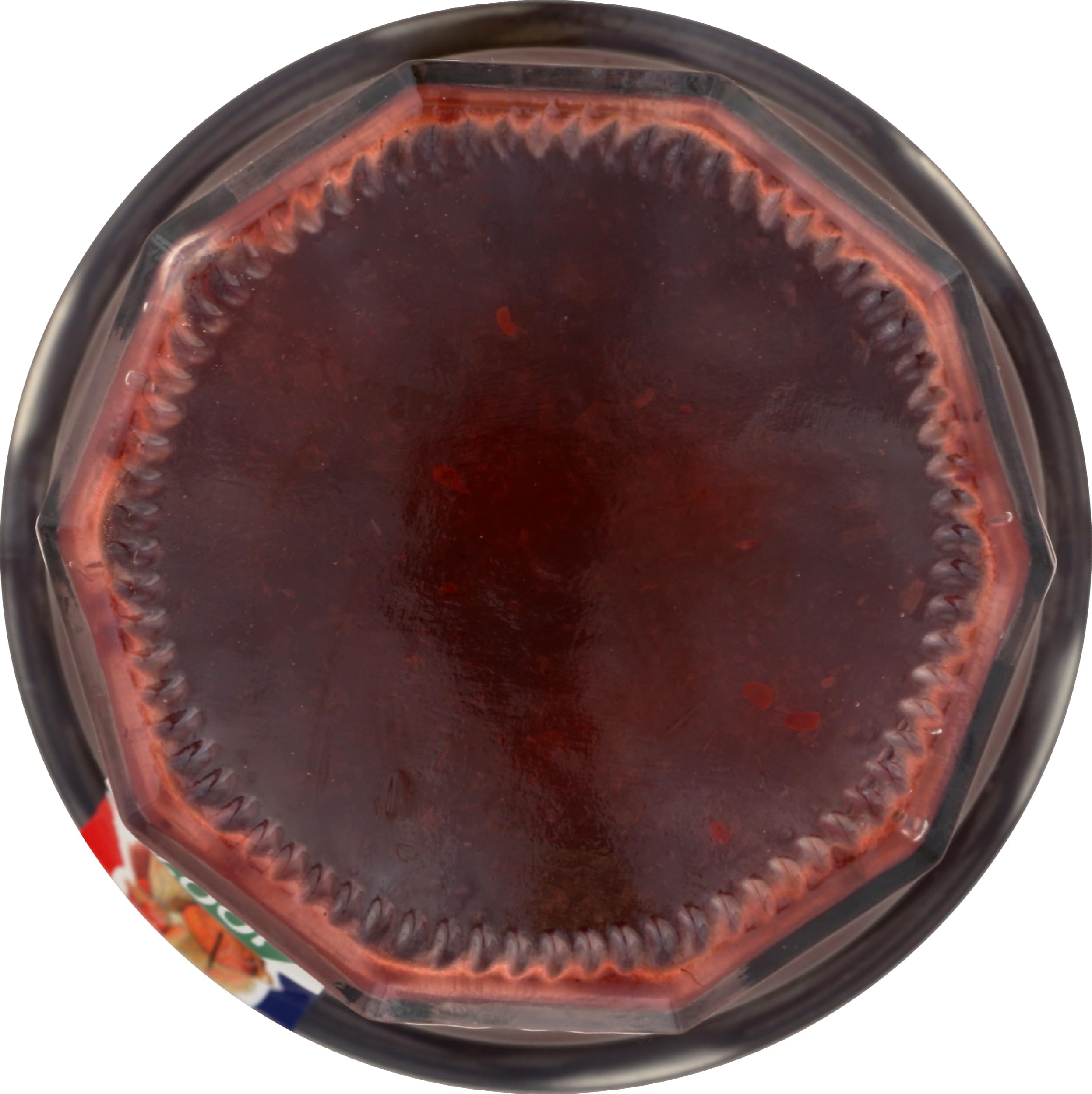 LUCIEN GEORGELIN open jar top view showing rich color and spoon-ready consistency