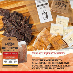 Lucky Beef Jerky spice blend close-up showing texture and consistent flavor benefit