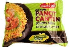 LUCKY ME! front packaging showing calamansi flavor and quick meal benefit
