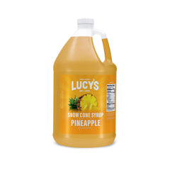 Lucy's front packaging showing one-gallon label and tropical appeal