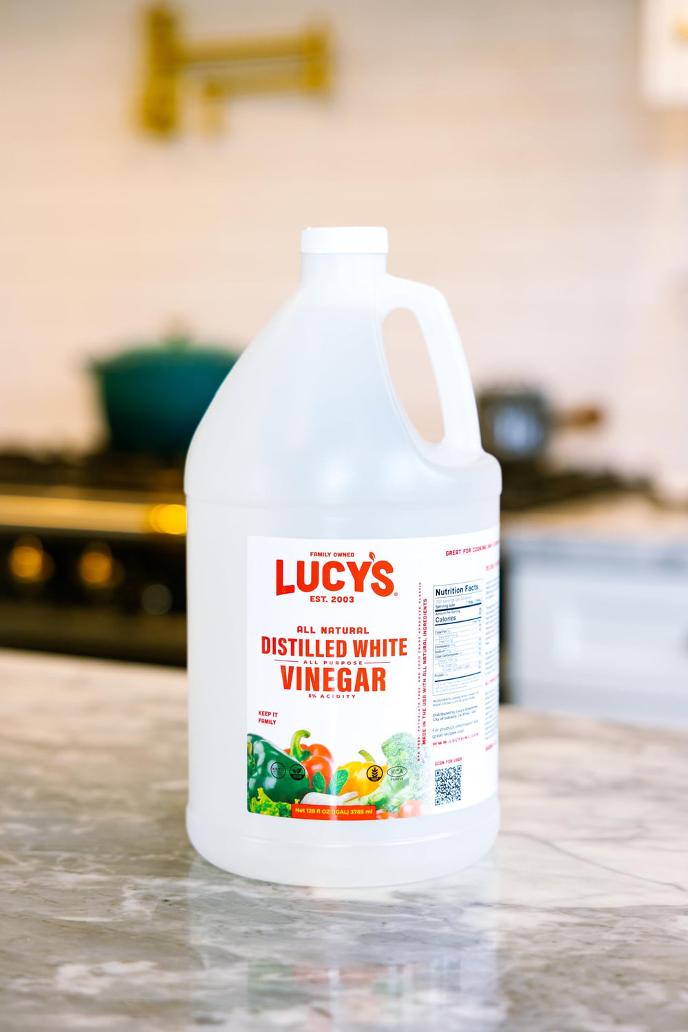 Lucy’s added to homemade salad dressing to brighten flavors and balance acidity