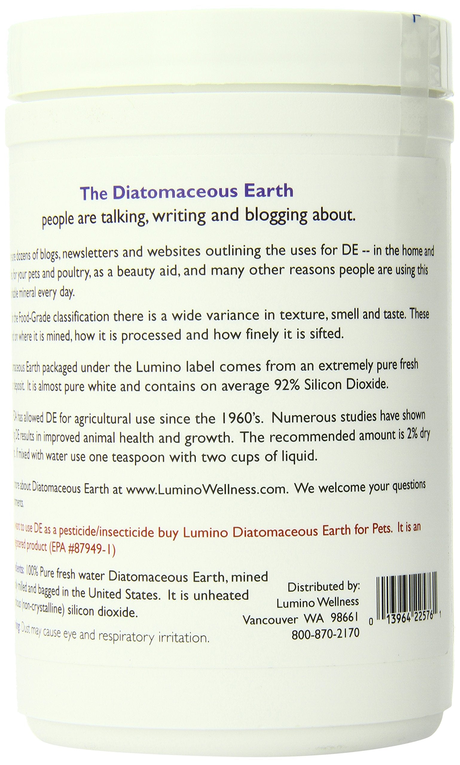 Lumino in-use on kitchen shelf near pantry items for odor control and dry uses