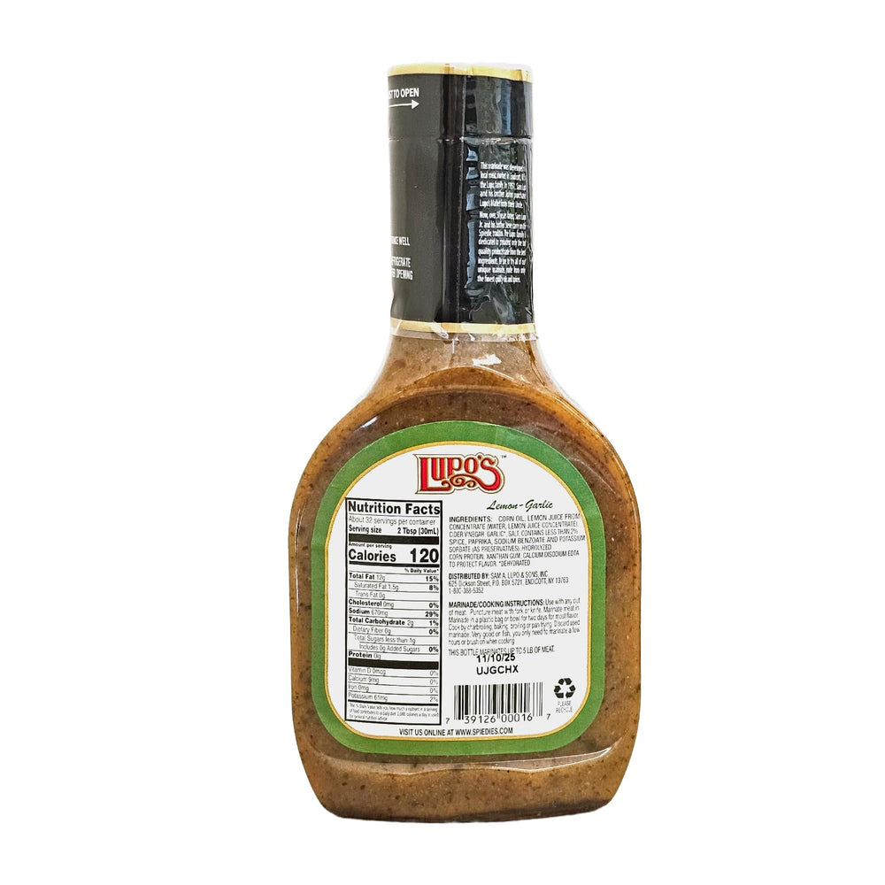 Lupo's close-up pour showing texture and herbs, emphasizes easy glazing