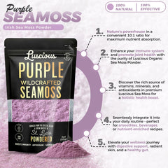 Luscious Purple powder close-up highlighting fine texture and easy blending