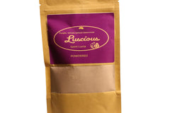 Luscious Purple blended into smoothie illustrating nutrient boost benefit