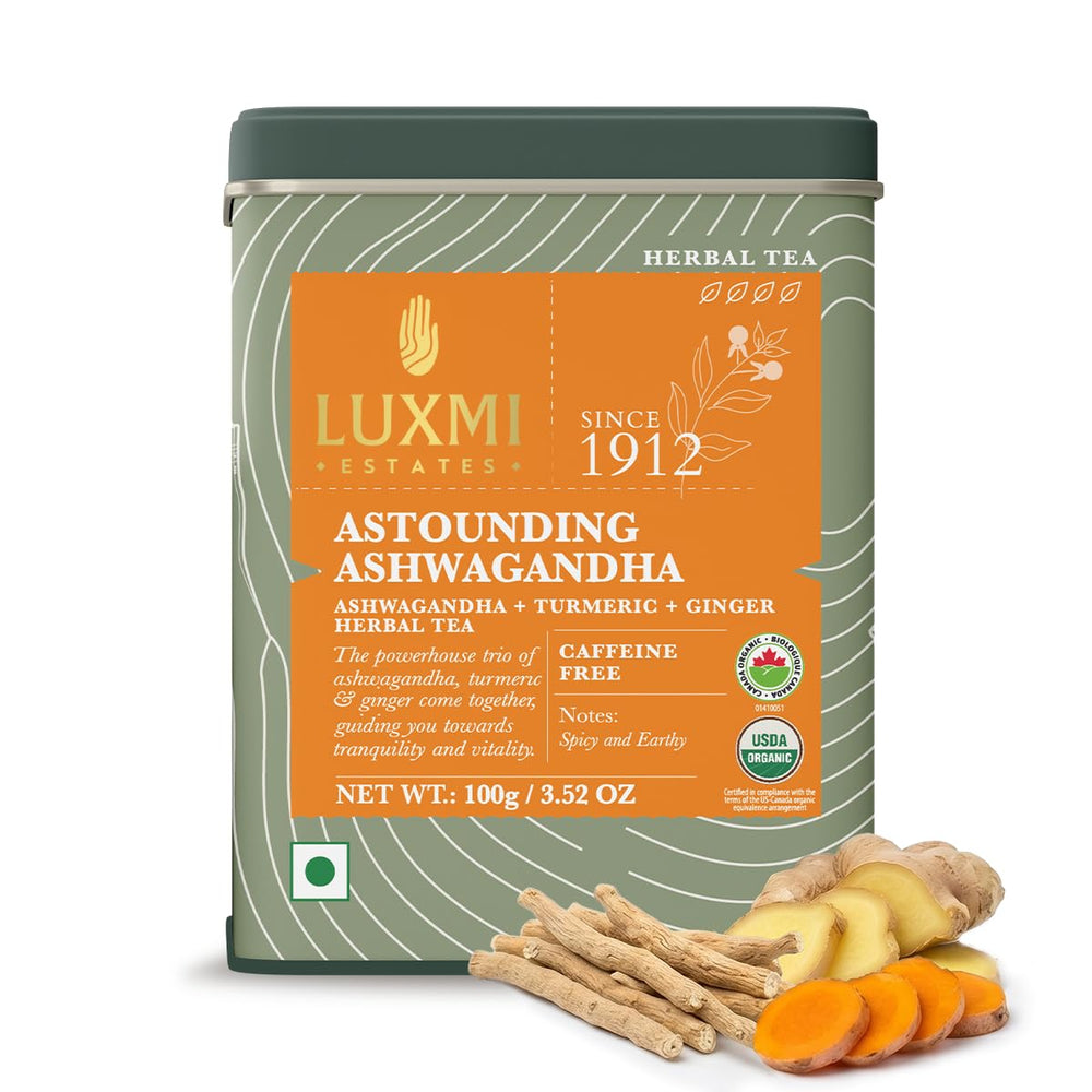 LUXMI pouch front view showing organic label and 100g size for confident purchase