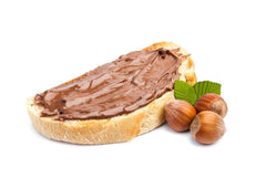 LuxProdX Nutella single packet spread on toast demonstrating easy portion control