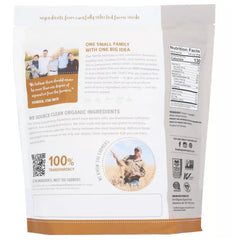 LuxProdX One Degree bag close-up label highlighting sprouted whole wheat and non-GMO benefits