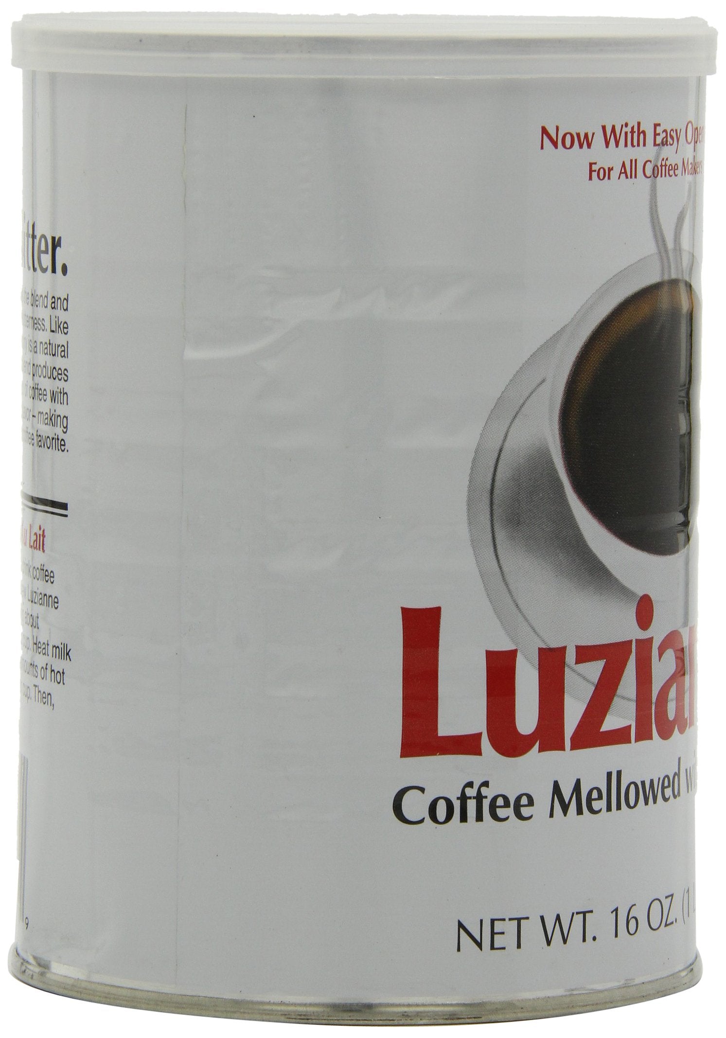 Luzianne open can vacuum seal revealed and freshness-preserving packaging benefit