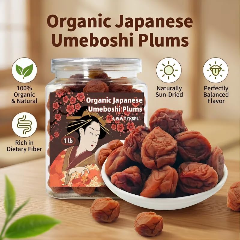 LWWTYKSPL plum served beside steamed rice adding tangy flavor contrast