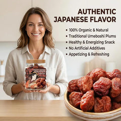 LWWTYKSPL single umeboshi half revealing pit and authentic bite