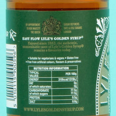 Lyle's Golden Syrup pouring close-up highlighting smooth texture for baking benefit