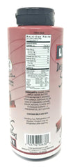 Lyons cinnamon drizzled on ice cream creating visual appeal and warm flavor