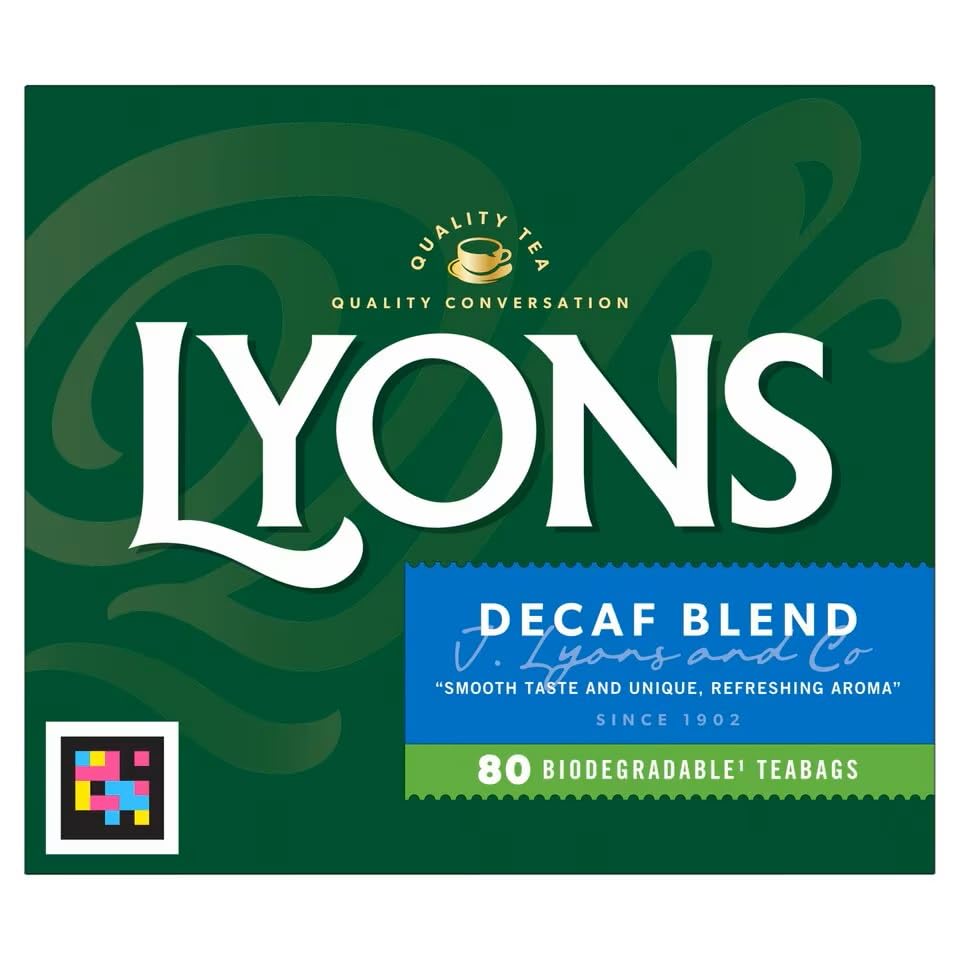 Close-up of Lyons pyramid tea bag with visible leaf expansion for fuller flavor extraction