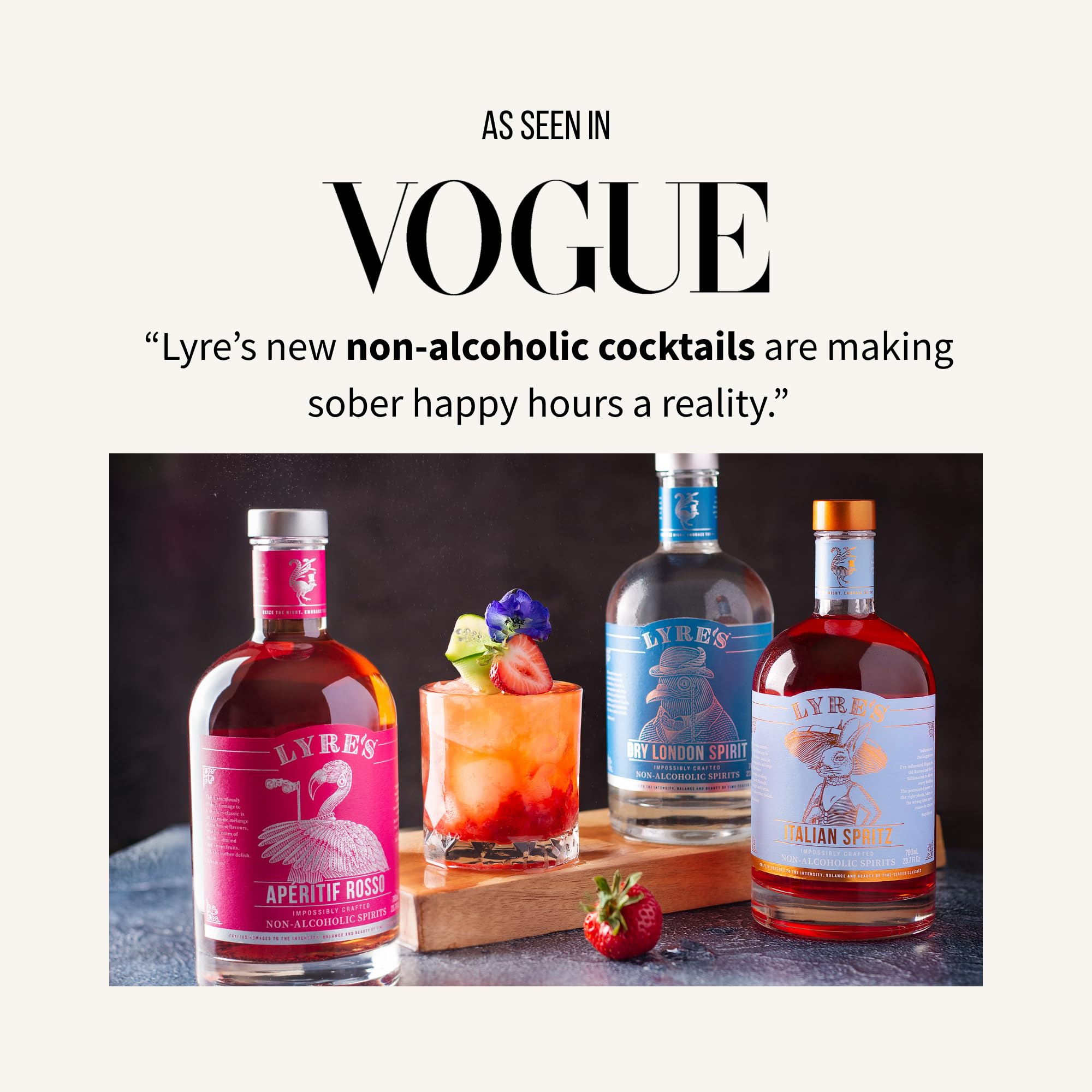 Lyre's on a bar shelf display illustrating premium placement and gifting appeal