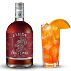 Lyre's front bottle view showing elegant label and aperitif appeal