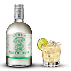 Lyre's bottle front view showing clean label and premium look benefit: recognizable brand presence