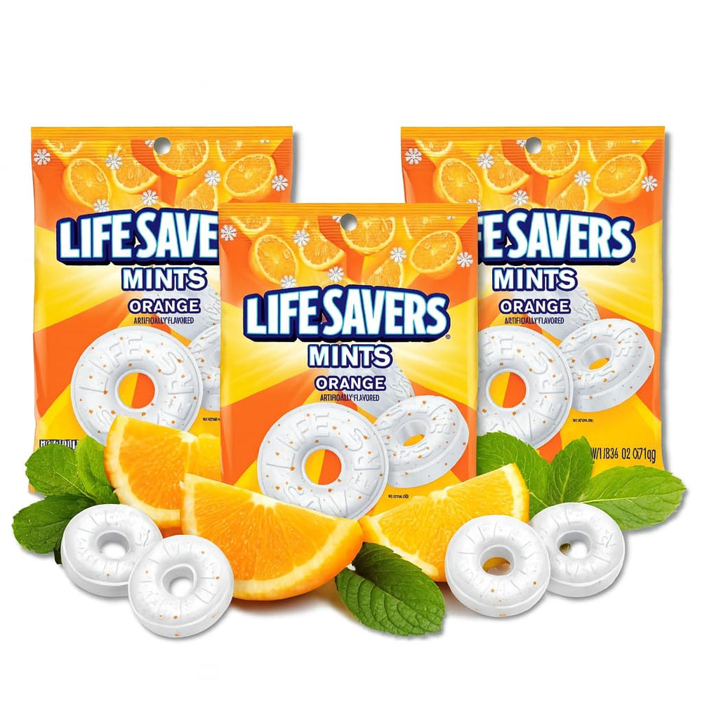 LYZA'S SWEETS & TREATS front packaging showing three 6.25 oz bags and shareability benefit
