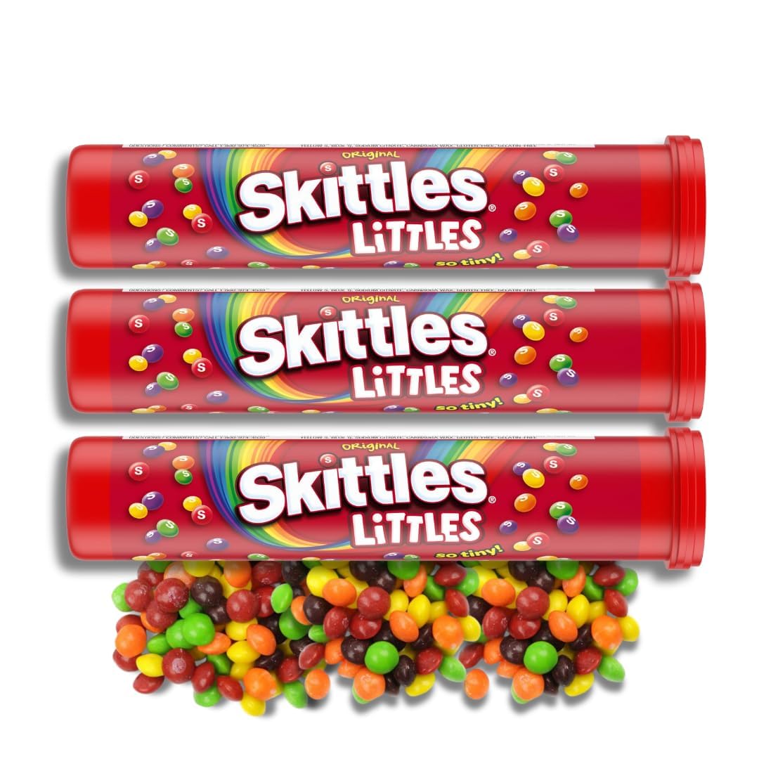 LYZA'S SWEETS & TREATS front packaging shows three resealable tubes, easy party supply