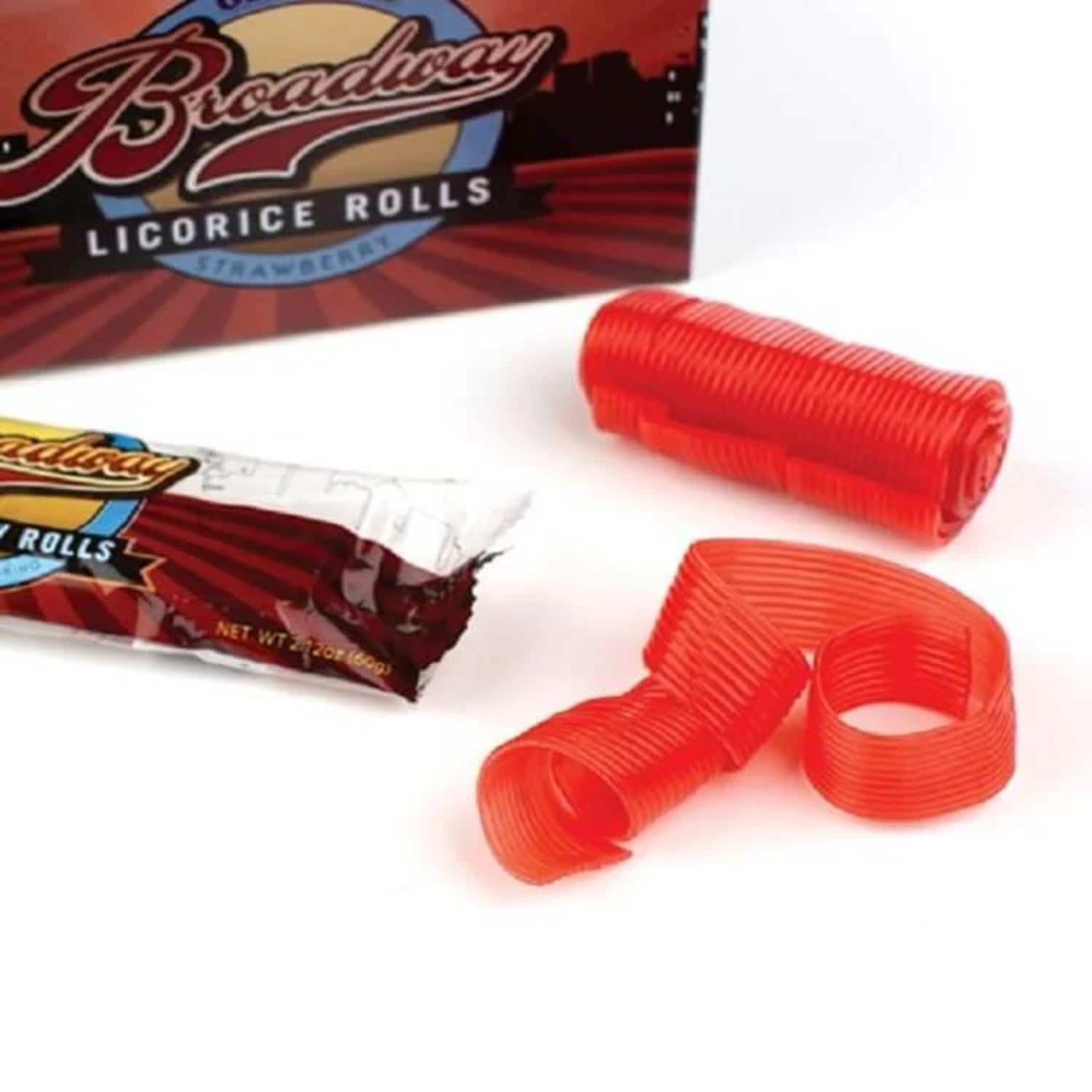 LYZA'S SWEETS & TREATS single roll next to a ruler showing true 2 oz portion size