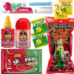 Ma Lit Candy front packaging showing the full Big Tex Chamoy Pickle Kit and benefits