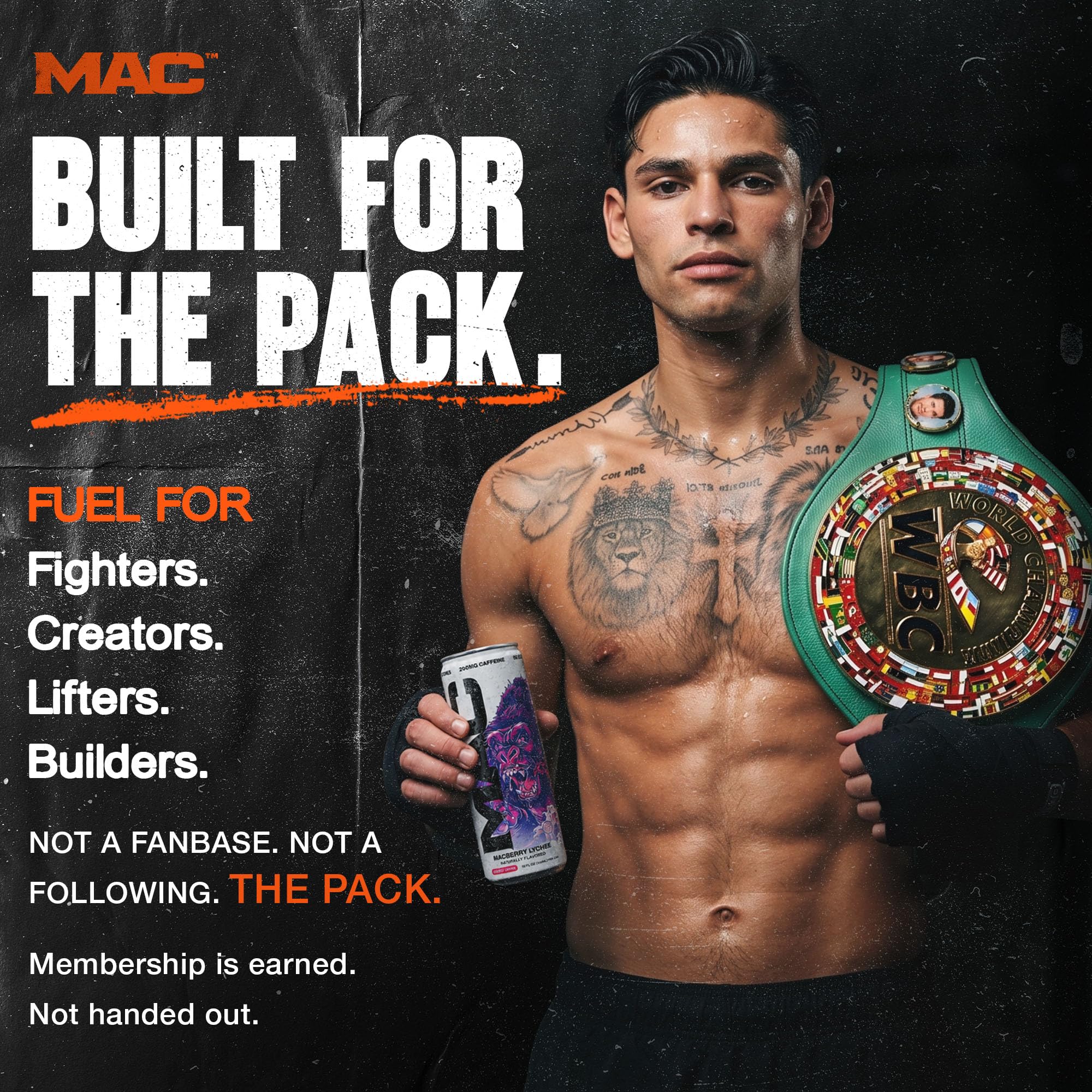 MAC Energy can on study desk with laptop showing focus-support during work