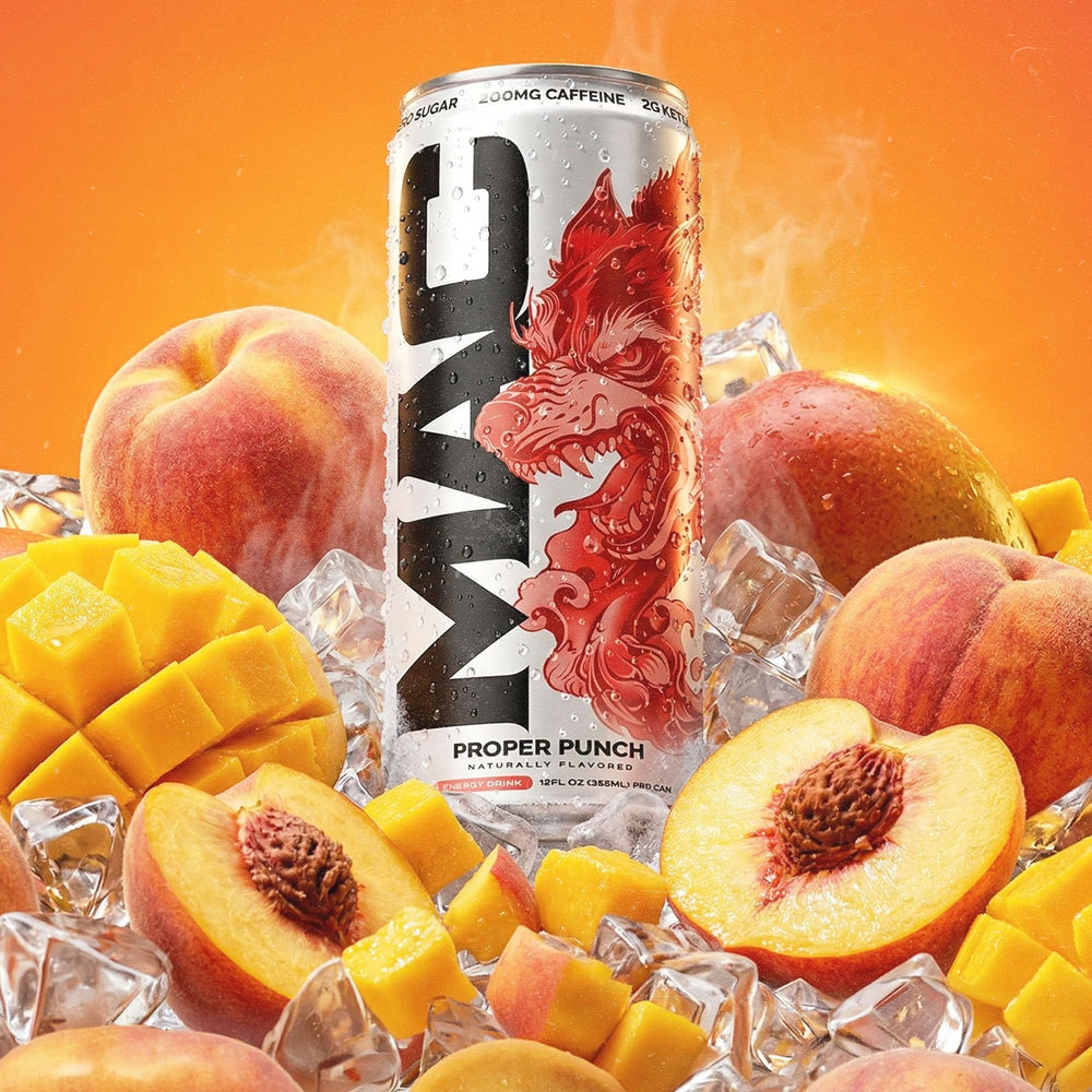 MAC Energy pouring Proper Punch into glass for a crisp, refreshing serving