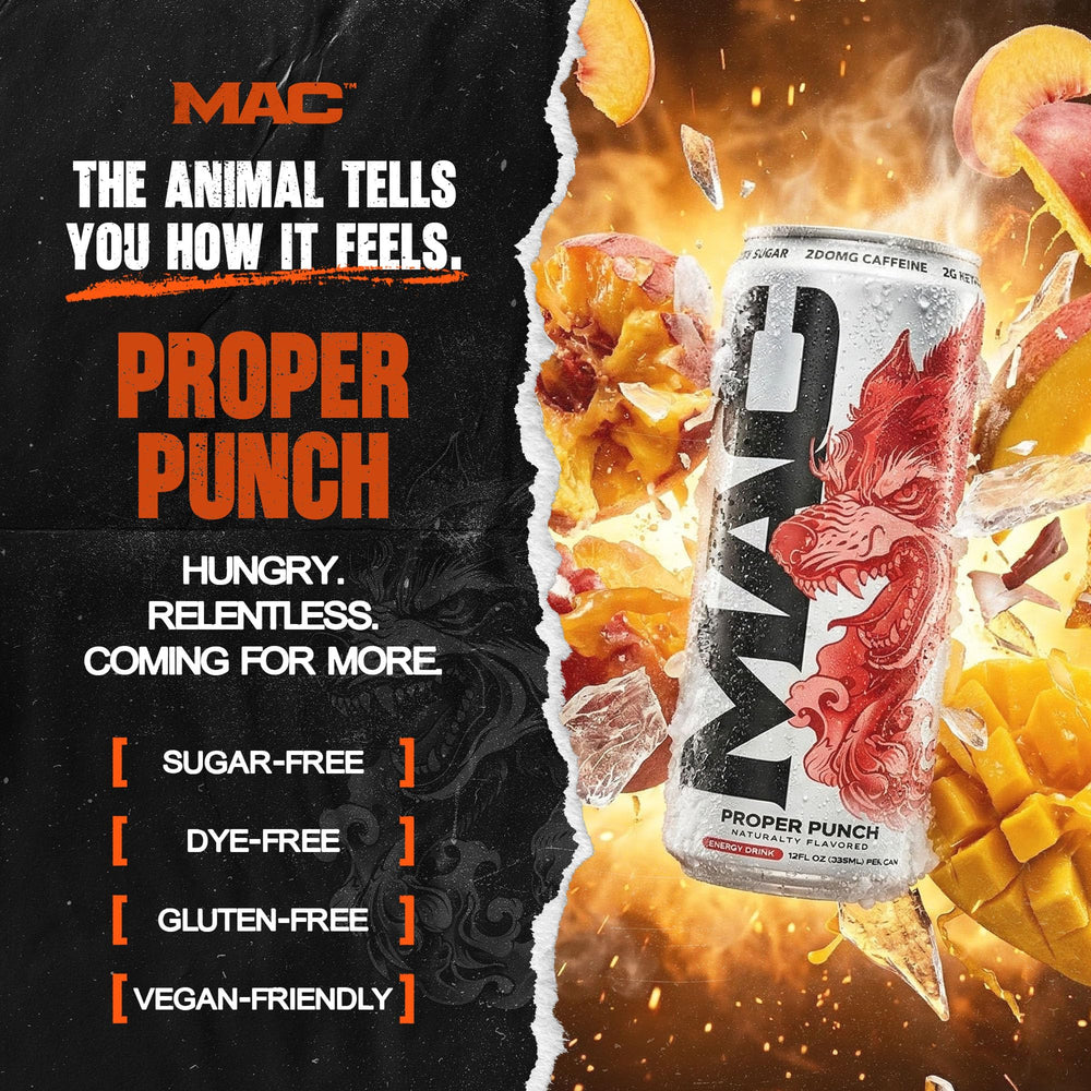 MAC Energy can beside a person after workout to show portable pre/post training boost