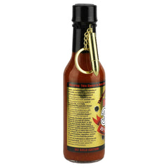 Mad Dog Gear label closeup highlighting pepper blend and extract information