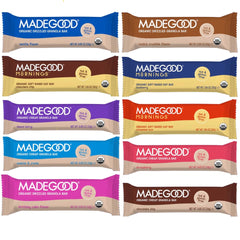 Made Good front packaging showing 20-count variety pack and convenience