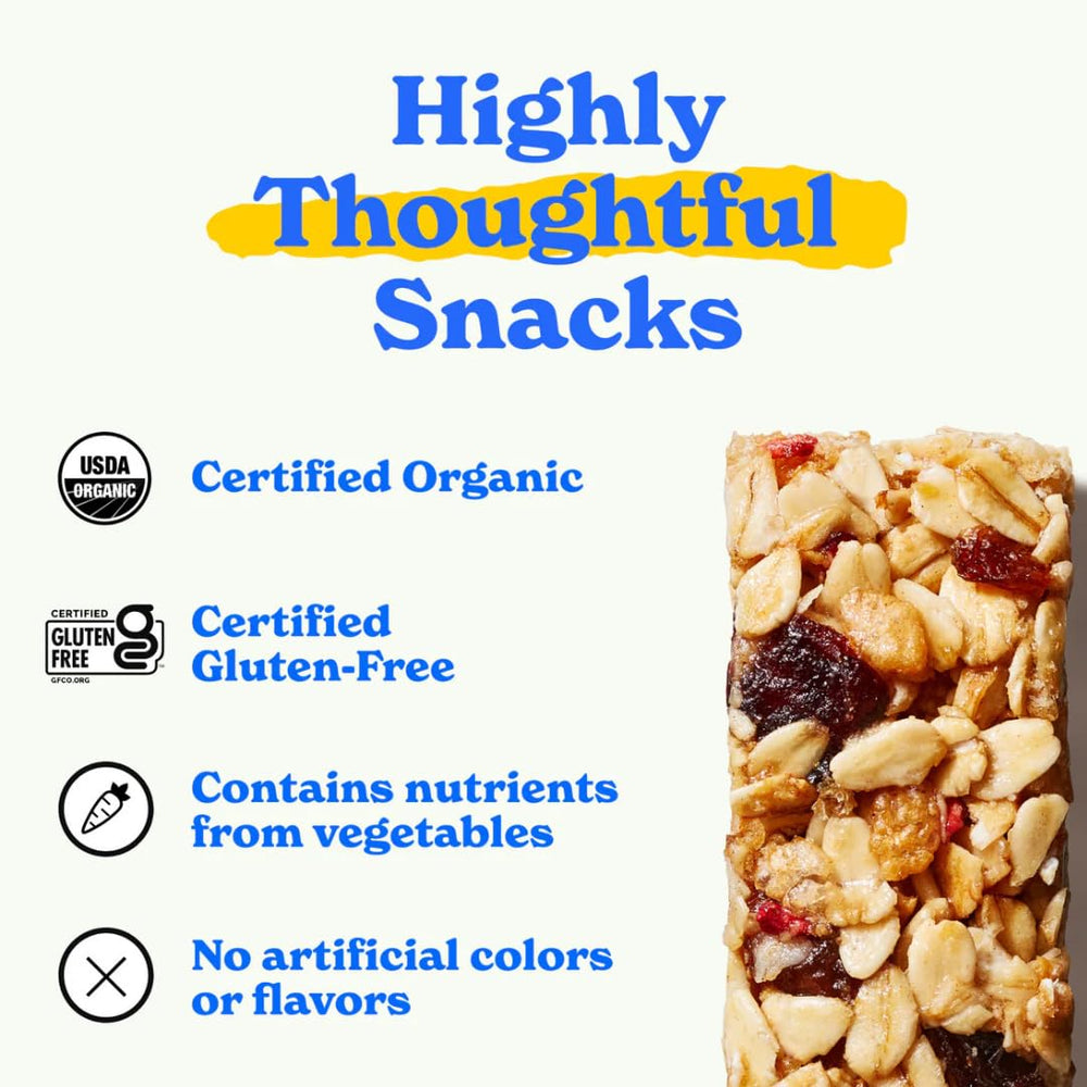Made Good pantry shelf with variety pack for quick grab-and-go snacking