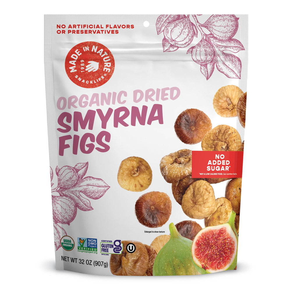 Made In Nature front package view showing resealable 32 oz bag and label benefit convenience